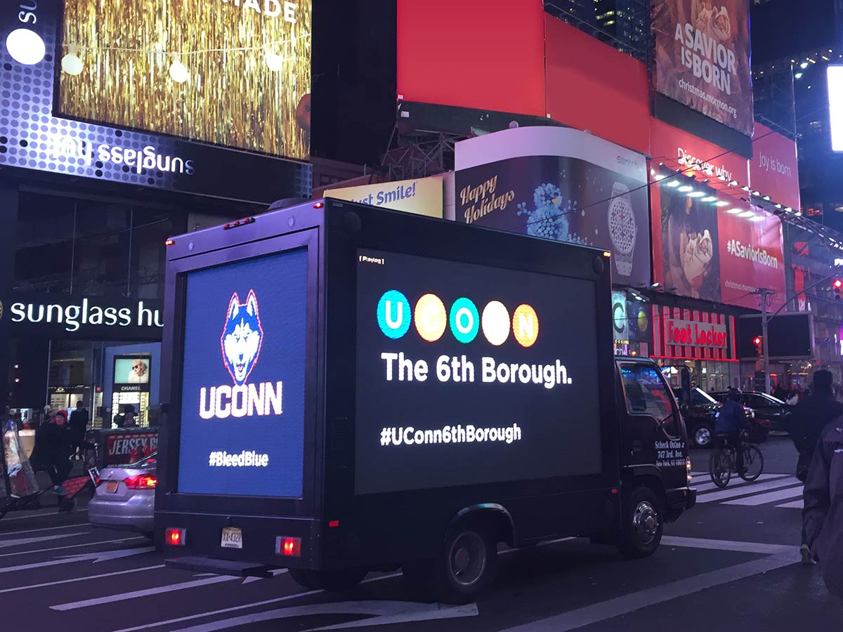 digital advertising truck NY